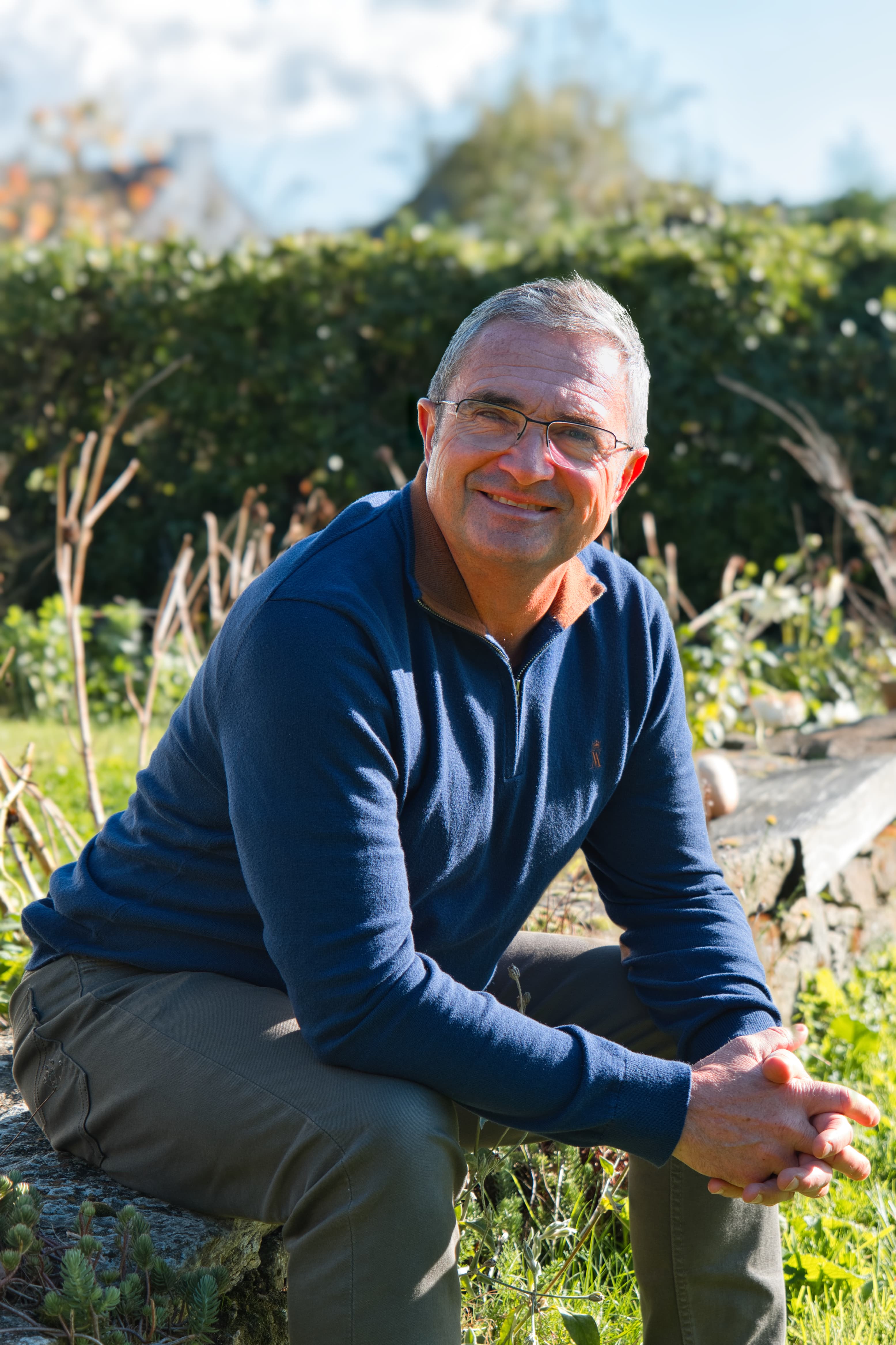 Photo d'Eric Roulier, tête de liste